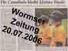 Wormser Zeitung 20.07.2006